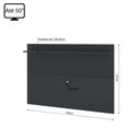 Ver imagem 4 de Painel Columbia 01 Prateleira P e Tv Ate 50 Pol. Preto