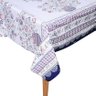 Toalha Mesa Plástica Térmica Bordada 4 e 6 lugares 1,60 - 2
