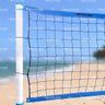 Rede Vôlei de Praia Fio 1,5mm Seda 2 Faixas Algodão Master - 6