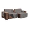 Capa Sofa Retratil Reclinavel Assentos 2,4m 2 Modulos - 1