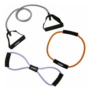 Extensor Elástico Liveup Exercícios de Ginástica 3 Tensões