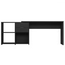 Ver imagem 3 de Mesa para Escritório 2 Gavetas Golfo Preto - Pnr Móveis