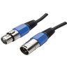 Cabo Cannon Macho + Cannon Femea . 6.0mm Metal 10mt - 1