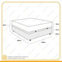 Ver imagem 5 de Box Baú com Colchão de Espuma D45 Ortobom Iso 150 Casal