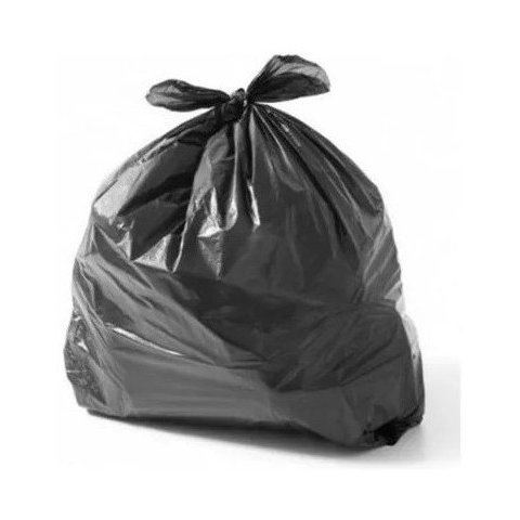 Saco de Lixo 200l Litros Preto 24 Unidades Resistentes Cor:preto