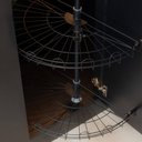 Ver imagem 3 de Cesto Giratório Duplo Meia Lua em 60cm para Canto Reto Preto Dimec Cozinha Casualle