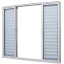 Ver imagem 1 de Janela Veneziana Caribe 6f 200x100 Branca - 1008-156 - Jap Janela Veneziana Caribe 6f 200x100 Branca