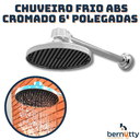 Ver imagem 2 de Chuveiro Frio para Piscina Cascata Abs Cromado 6 Polegadas Médio
