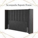 Ver imagem 5 de Cabeceira Queen 158 cm Barcell Veludo Preto Soon