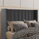 Ver imagem 7 de Cabeceira Queen 158 cm Barcell Veludo Preto Soon