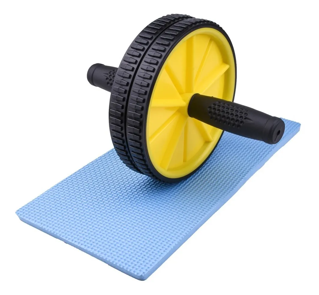 Roda para Exercício Abdominal Lombar Fitness Academia - 4