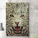 Ver imagem 1 de Placa Decorativa Desenho de Onça Pintada-30X45Cm