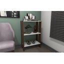 Ver imagem 3 de Estante Baixa Adonai Branca/nogueira