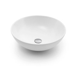 Cuba de Apoio Redonda 40CMX15CM Luxo Docol Branco - 1 Cuba de Apoio Redonda 40CMX15CM Luxo Docol Branco - 1