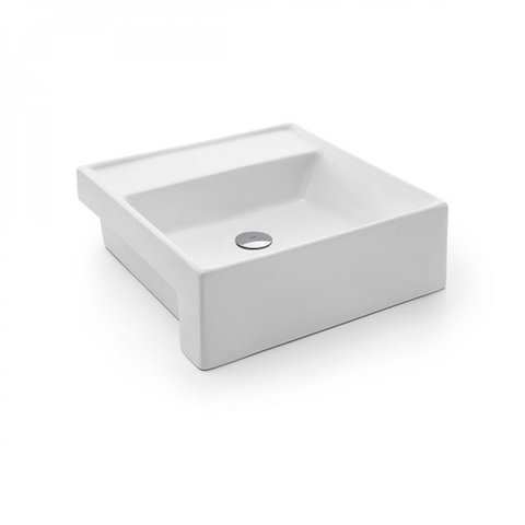 Cuba Semi Encaixe Quadrada Com Mesa 41cmx41cm Luxo Docol