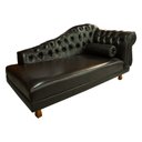 Ver imagem 2 de Sofá Chesterfield Elisabeth Divã 1,60m- Corano Café / decoração, sala, consultório, psicólogo