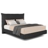 Cama King Flutuante 195cm Lyra e 2 Mesas de Cabeceira Plaza L03 Preto/Castanho - Mpozenato - 12