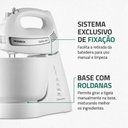Ver imagem 5 de Batedeira Mondial Cake Premium 4 Velocidades + Turbo 500w Branco 127v - B-50-w