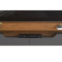 Ver imagem 5 de Home P/ Tv até 60 Pol Levi C/ Prateleiras 160x146cm Off White/freijó - Dj Móveis