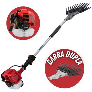 Derriçadeira de Café Nakashi DL262MD com Motor Mitsubishi TU26 Haste 1100mm e Mãozinha Dupla