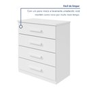 Ver mais imagens de Cômoda 4 Gavetas Baião 