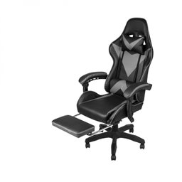 Cadeira Gamer para Escritório Reclinável com Almofadas Lombar e Pescoço Preta Hawker Or Design - 2 Cadeira Gamer para Escritório Reclinável com Almofadas Lombar e Pescoço Preta Hawker Or Design - 2