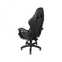Ver imagem 4 de Cadeira Gamer para Escritório Reclinável com Almofadas Lombar e Pescoço Preta Hawker OR Design