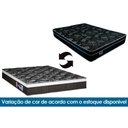 Ver imagem 3 de Cama Box Baú Casal: Colchão Espuma D45 Plumatex D33 Selectus + Base Crc Suede Black (138x188)