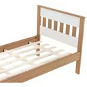 Ver imagem 4 de Cama Solteiro Cm8006 Amendoa Branco Tecno Mobili