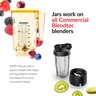 Jarra Blendtec Wildside+ 2,6l para Liquidificadores Comerciais (amarelo) - 3
