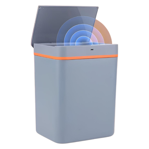 Lixeira Automática Sensor Inteligente 12l sem Toque Carregamento Usb Abertura Rápida e Silenciosa