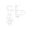 Ver imagem 2 de Kit Completo Bacia Caixa Acoplada Linea Total Clean Branco - Deca Deca Loucas