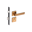 Ver imagem 1 de Fechadura Beethoven Red Gold Escovado Externa