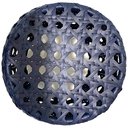 Ver imagem 4 de Puff Bahamas Colmeia - Decoração, Jardim, Banco, Seat Garden, Área - Azul Marinho