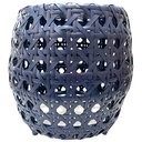 Ver imagem 3 de Puff Bahamas Colmeia - Decoração, Jardim, Banco, Seat Garden, Área - Azul Marinho