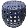 Puff Bahamas Colmeia - Decoração, Jardim, Banco, Seat Garden, Área - Azul Marinho - 1