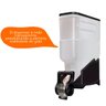 Dispenser 10 Módulos 45 Litros ou 20 Kilos Armazenamento Ração Grãos Cereais Graviton Dispenser - 6