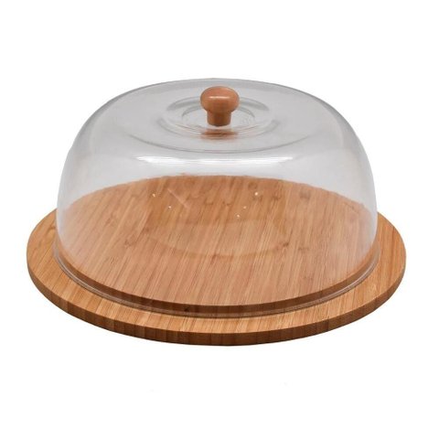 Porta Bolo/Queijo 24.5cm - a\Casa