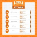 Ver imagem 3 de Faqueiro Laguna com 90 Peças Luxo Totalmente em Aço Inox Itop - Tramontina