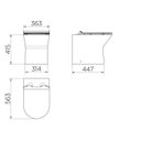 Ver imagem 5 de Vaso Sanitário Convencional com Assento Lift Docol 