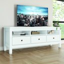 Ver imagem 1 de Rack para Tv até 65 Polegadas 03 Gavetas Indiana Henn