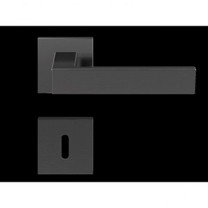 Fechadura Beethoven Grafite Escovado Interna