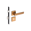 Ver imagem 1 de Fechadura Beethoven Red Gold Escovado Interna