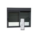 Ver imagem 1 de Janela Persiana Integrada Automática Alumínio Preta - 140x150