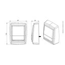 Ver imagem 3 de Acabamento para Válvula de Descarga Hydra Blukit 340309 Cromado