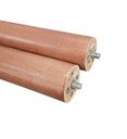 Ver imagem 3 de Kit 4 Pés Palito 70cm Madeira Eucalipto Tratado para Mesa e Aparador com Chapinha de Metal