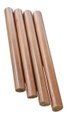 Ver imagem 1 de Kit 4 Pés Palito 70cm Madeira Eucalipto Tratado para Mesa e Aparador com Chapinha de Metal