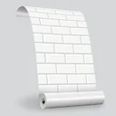 Ver imagem 4 de Papel de Parede Adesivo Metro White Branco Lavável Fosco 3m