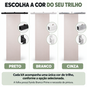 Ver imagem 6 de Porta de Correr Branco Prime 210x90 com Kit Aluminio