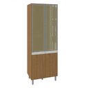 Ver imagem 4 de Paneleiro Cristaleira 4 Portas com Vidro Reflecta Evidence 